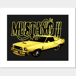 76 Ford Mustang II Cobra Posters and Art